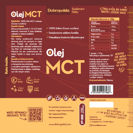 mct 500 ml etykieta