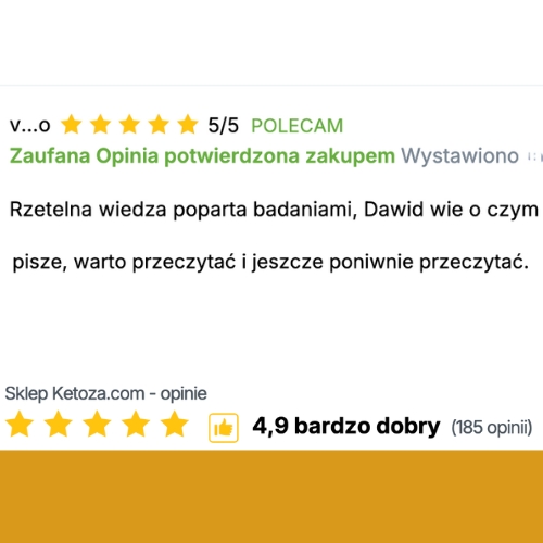 recenzje książki Metflex ketoza Dawid Dobropolski