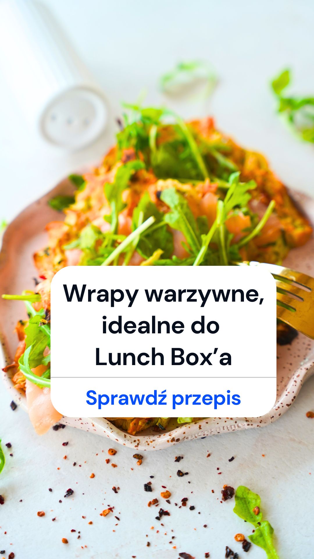 wrapy warzywne do lunch box